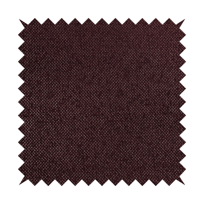 Kimberley Semi Plain Soft Chenille Upholstery Fabric In Maroon Red Colour CTR-1183 - Roman Blinds