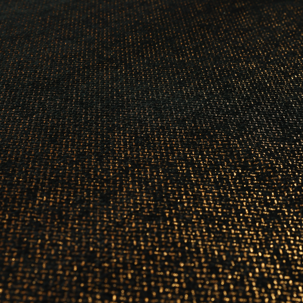Kimberley Semi Plain Soft Chenille Upholstery Fabric In Black Colour CTR-1184 - Handmade Cushions