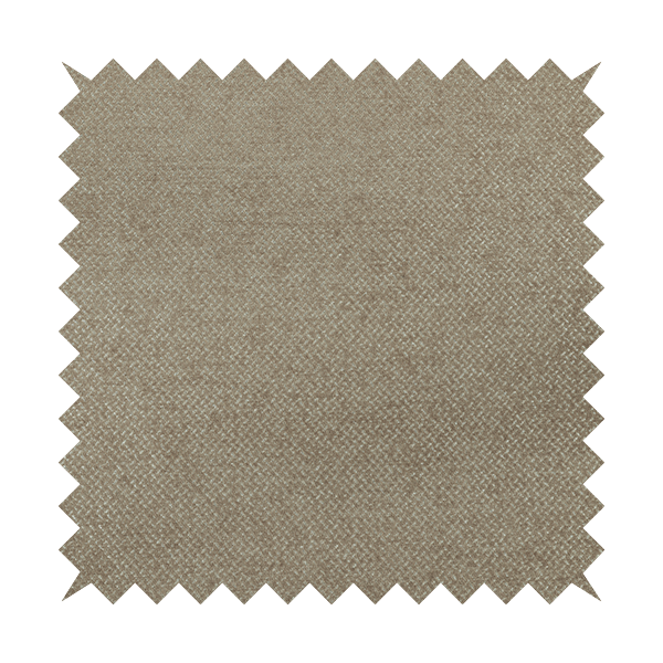 Kimberley Semi Plain Soft Chenille Upholstery Fabric In Brown Colour CTR-1187 - Handmade Cushions