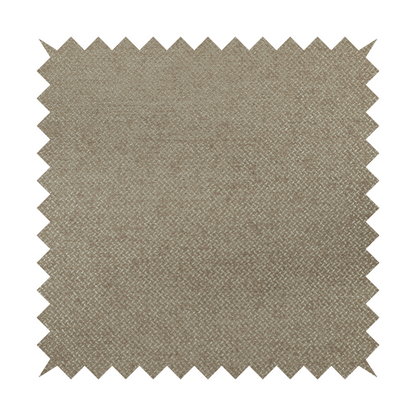 Kimberley Semi Plain Soft Chenille Upholstery Fabric In Brown Colour CTR-1187 - Handmade Cushions