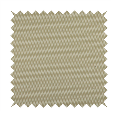 Otara Stripe Pattern Chenille Material In Cream Beige Upholstery Fabric CTR-1225 - Made To Measure Curtains