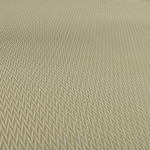 Otara Stripe Pattern Chenille Material In Cream Beige Upholstery Fabric CTR-1225 - Handmade Cushions