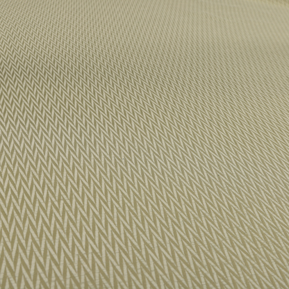 Otara Stripe Pattern Chenille Material In Cream Beige Upholstery Fabric CTR-1225 - Made To Measure Curtains