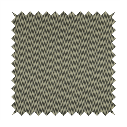 Otara Stripe Pattern Chenille Material In Grey Upholstery Fabric CTR-1227 - Made To Measure Curtains