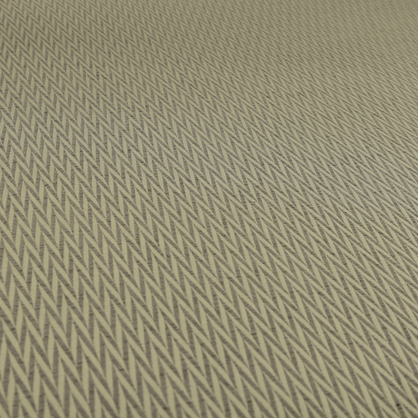 Otara Stripe Pattern Chenille Material In Silver Upholstery Fabric CTR-1233 - Handmade Cushions