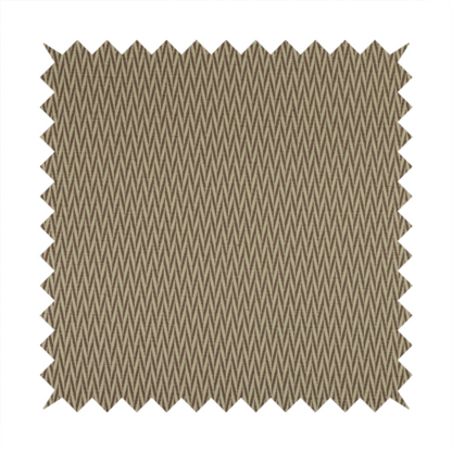 Otara Stripe Pattern Chenille Material In Brown Upholstery Fabric CTR-1234 - Handmade Cushions