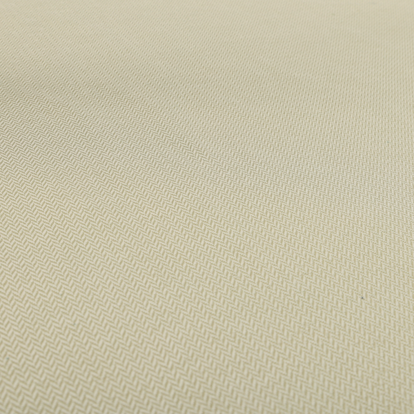 California Chevron Pattern Chenille Material In Cream Beige Upholstery Fabric CTR-1236 - Made To Measure Curtains