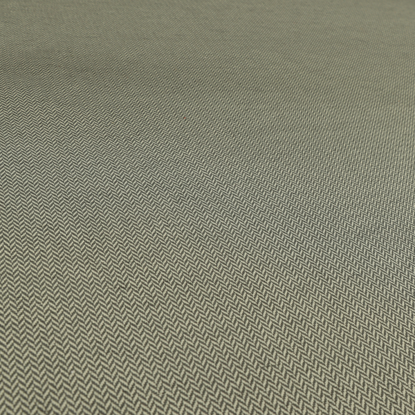 California Chevron Pattern Chenille Material In Grey Upholstery Fabric CTR-1238 - Made To Measure Curtains