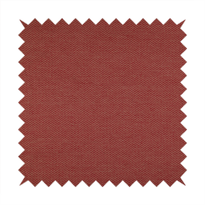 California Chevron Pattern Chenille Material In Red Upholstery Fabric CTR-1239 - Made To Measure Curtains