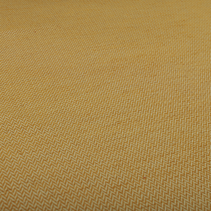 California Chevron Pattern Chenille Material In Yellow Upholstery Fabric CTR-1240 - Handmade Cushions