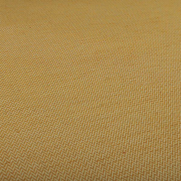 California Chevron Pattern Chenille Material In Yellow Upholstery Fabric CTR-1240 - Made To Measure Curtains