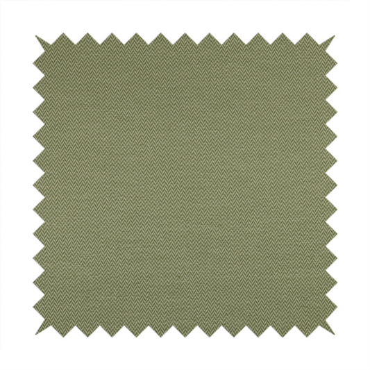 California Chevron Pattern Chenille Material In Green Upholstery Fabric CTR-1242
