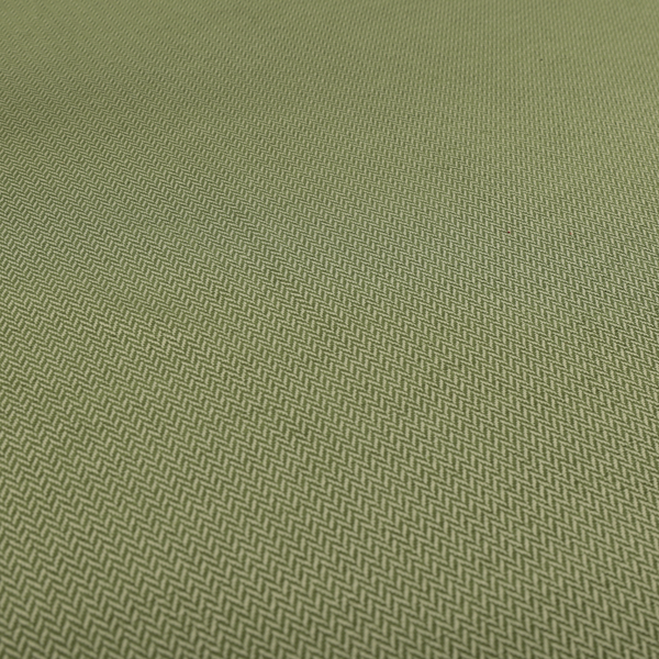 California Chevron Pattern Chenille Material In Green Upholstery Fabric CTR-1242 - Handmade Cushions