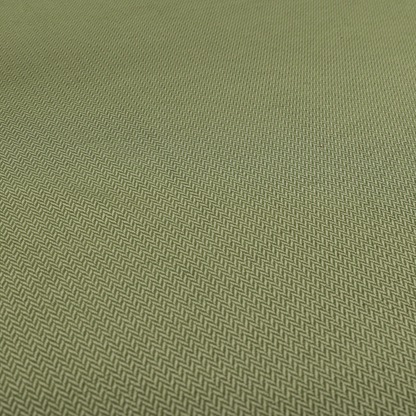 California Chevron Pattern Chenille Material In Green Upholstery Fabric CTR-1242 - Made To Measure Curtains