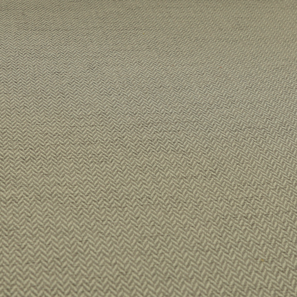 California Chevron Pattern Chenille Material In Silver Upholstery Fabric CTR-1244 - Made To Measure Curtains