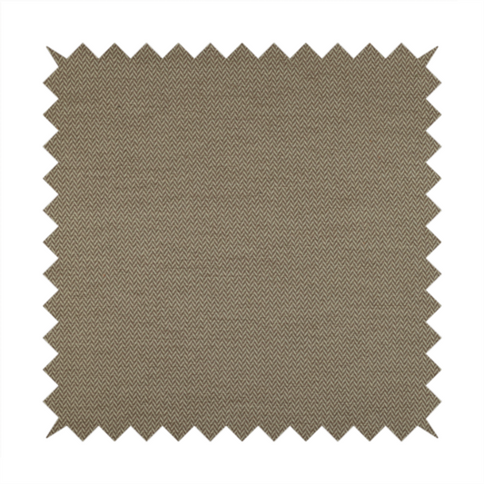 California Chevron Pattern Chenille Material In Brown Upholstery Fabric CTR-1245