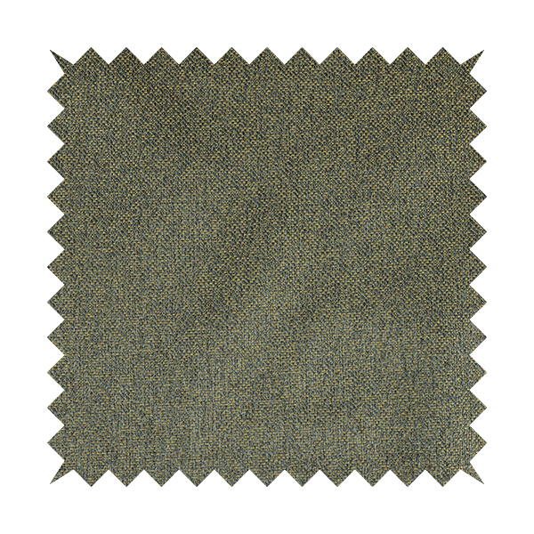 Pacific Unique Textured Basket Weave Heavyweight Upholstery Fabric In Grey With Green Yellow Colour CTR-1249 - Roman Blinds