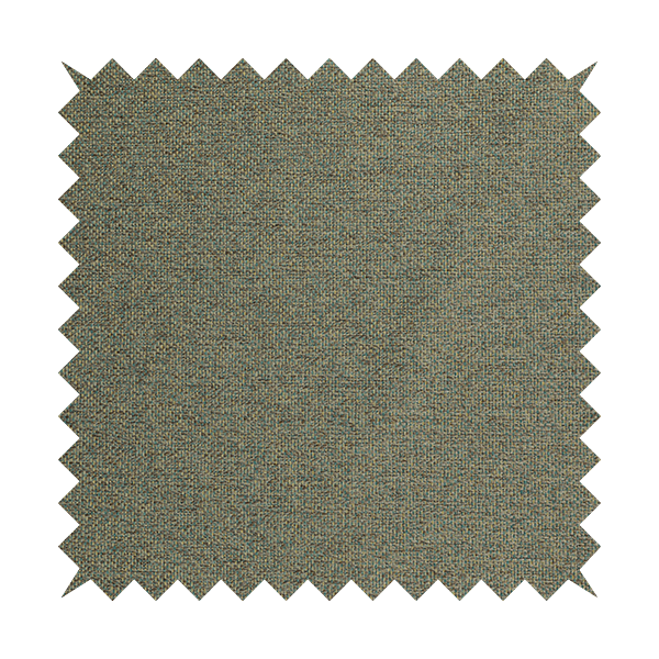 Pacific Unique Textured Basket Weave Heavyweight Upholstery Fabric In Brown With Blue Colour CTR-1250 - Made To Measure Curtains