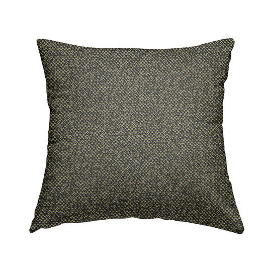 Pacific Unique Textured Basket Weave Heavyweight Upholstery Fabric In Grey Colour CTR-1251 - Handmade Cushions