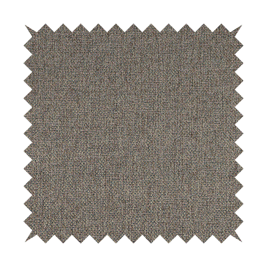Pacific Unique Textured Basket Weave Heavyweight Upholstery Fabric In Pink With Brown Colour CTR-1253