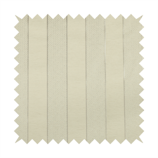 Ayon Striped Pattern Mono Beige Coloured With Shine Furnishing Fabric CTR-1271