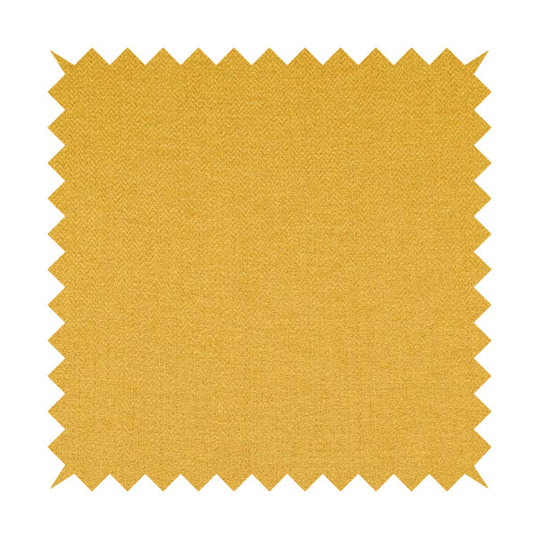 Bainbridge Woven Plain Fabric Yellow Colour Upholstery Fabric CTR-13 - Made To Measure Curtains