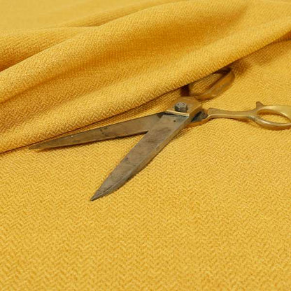 Bainbridge Woven Plain Fabric Yellow Colour Upholstery Fabric CTR-13 - Roman Blinds