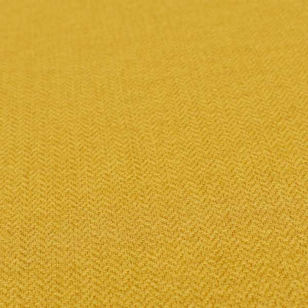 Bainbridge Woven Plain Fabric Yellow Colour Upholstery Fabric CTR-13 - Roman Blinds