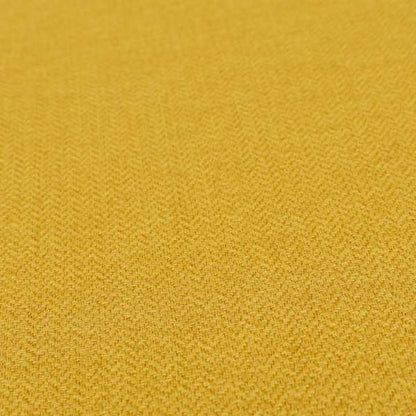 Bainbridge Woven Plain Fabric Yellow Colour Upholstery Fabric CTR-13 - Made To Measure Curtains