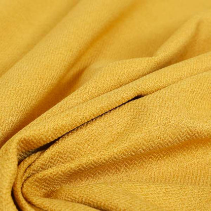 Bainbridge Woven Plain Fabric Yellow Colour Upholstery Fabric CTR-13 - Made To Measure Curtains