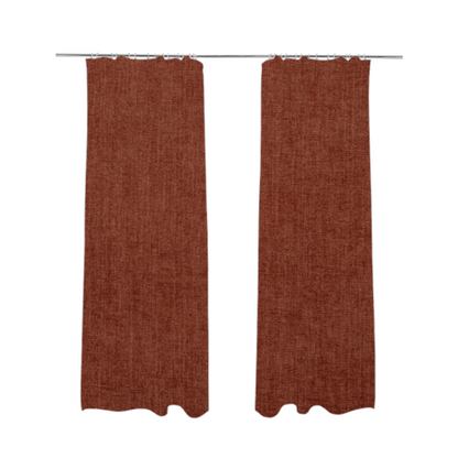 Sunset Chenille Material Rosewood Pink Colour Upholstery Fabric CTR-1311 - Made To Measure Curtains