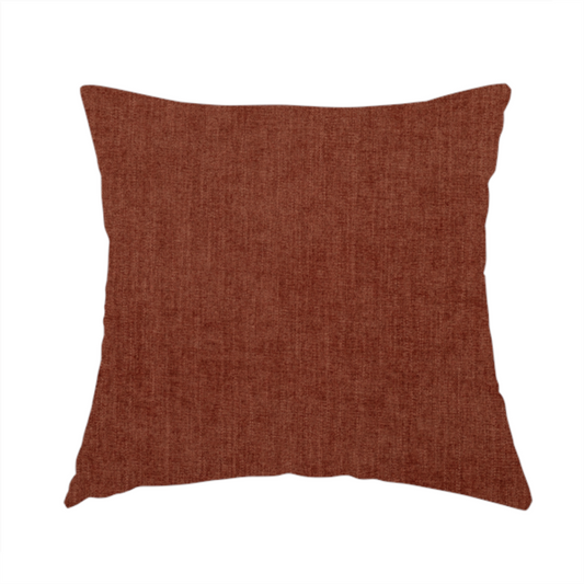 Sunset Chenille Material Rosewood Pink Colour Upholstery Fabric CTR-1311 - Handmade Cushions