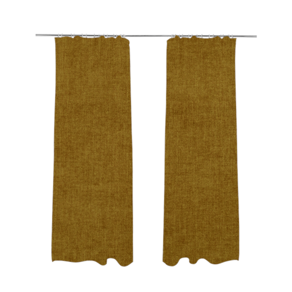 Sunset Chenille Material Yellow Colour Upholstery Fabric CTR-1314 - Made To Measure Curtains