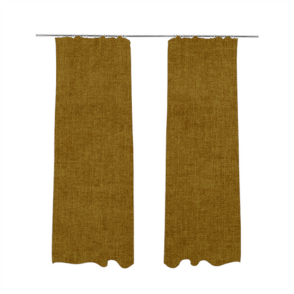 Sunset Chenille Material Yellow Colour Upholstery Fabric CTR-1314 - Made To Measure Curtains