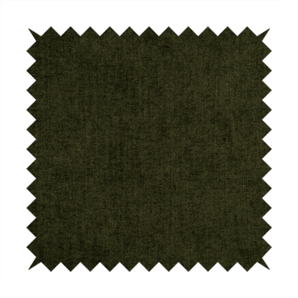 Sunset Chenille Material Army Green Colour Upholstery Fabric CTR-1315 - Roman Blinds