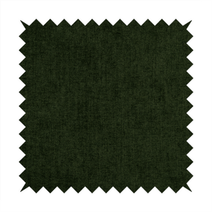 Sunset Chenille Material Hunter Green Colour Upholstery Fabric CTR-1316 - Roman Blinds