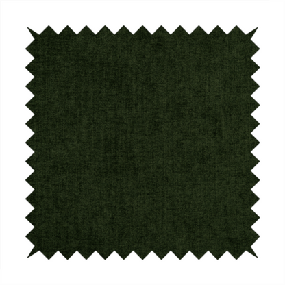 Sunset Chenille Material Hunter Green Colour Upholstery Fabric CTR-1316 - Handmade Cushions