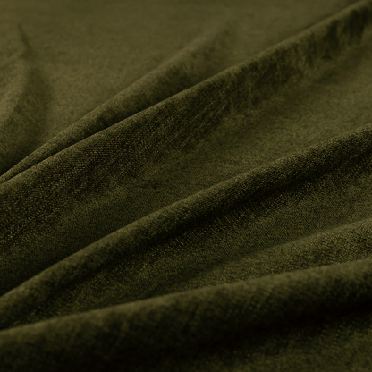 Sunset Chenille Material Hunter Green Colour Upholstery Fabric CTR-1316 - Made To Measure Curtains