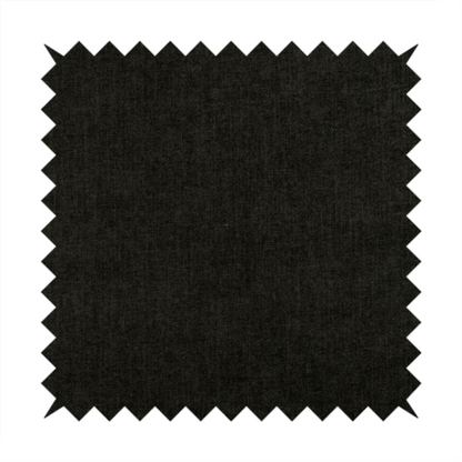 Sunset Chenille Material Black Colour Upholstery Fabric CTR-1326 - Roman Blinds