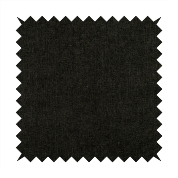 Sunset Chenille Material Black Colour Upholstery Fabric CTR-1326 - Handmade Cushions