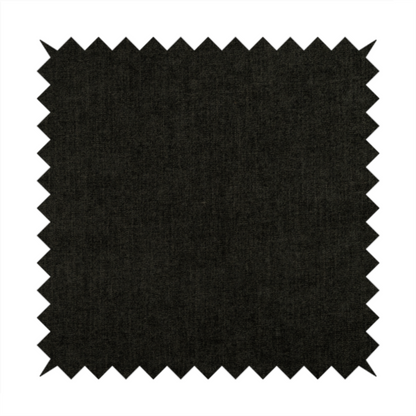 Sunset Chenille Material Black Colour Upholstery Fabric CTR-1326 - Made To Measure Curtains