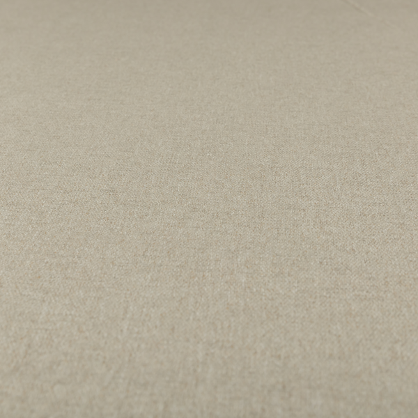 Alaska Textured Chenille Clean Easy Treated Cream Colour Upholstery Fabric CTR-1327 - Roman Blinds