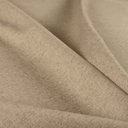 Alaska Textured Chenille Clean Easy Treated Beige Colour Upholstery Fabric CTR-1328 - Handmade Cushions