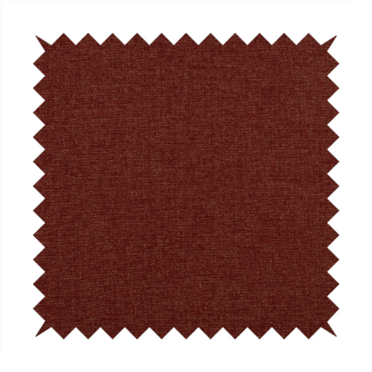 Alaska Textured Chenille Clean Easy Treated Red Colour Upholstery Fabric CTR-1330 - Roman Blinds