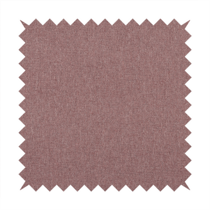 Alaska Textured Chenille Clean Easy Treated Pink Colour Upholstery Fabric CTR-1332 - Roman Blinds