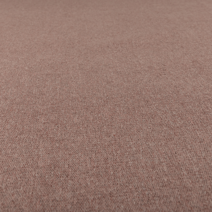 Alaska Textured Chenille Clean Easy Treated Pink Colour Upholstery Fabric CTR-1332 - Roman Blinds