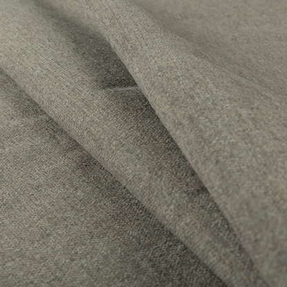 Alaska Textured Chenille Clean Easy Treated Silver Grey Colour Upholstery Fabric CTR-1337 - Roman Blinds