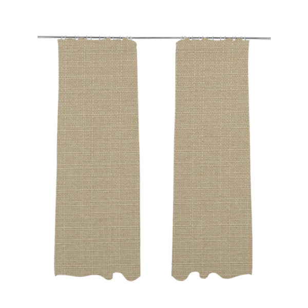 Washington Textured Chenille Cream Colour Upholstery Fabric CTR-1340 - Made To Measure Curtains