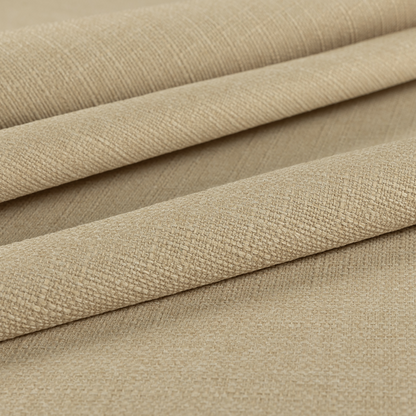 Washington Textured Chenille Cream Colour Upholstery Fabric CTR-1340