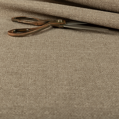 Washington Textured Chenille Beige Colour Upholstery Fabric CTR-1341 - Roman Blinds